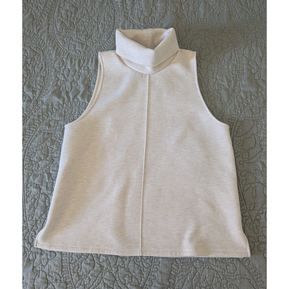 OGL Move Sleeveless Mock Neck Top Medium NWOT Soft Knit Stretch Minimalist Tank